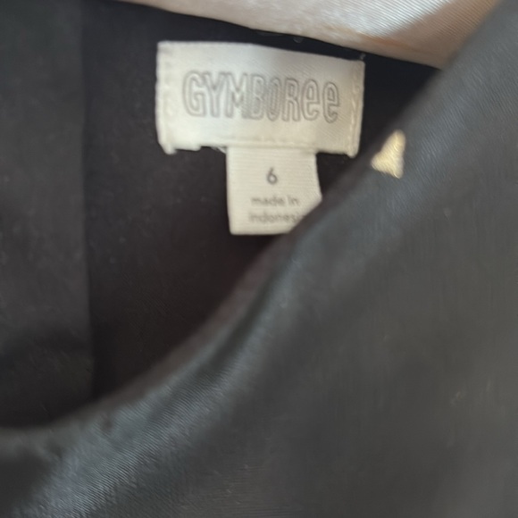 Gymboree Black Dress with Gold Accents - Picture 4 of 5